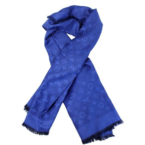 foulard louis vuitton blue|Louis Vuitton shawl and stoles.